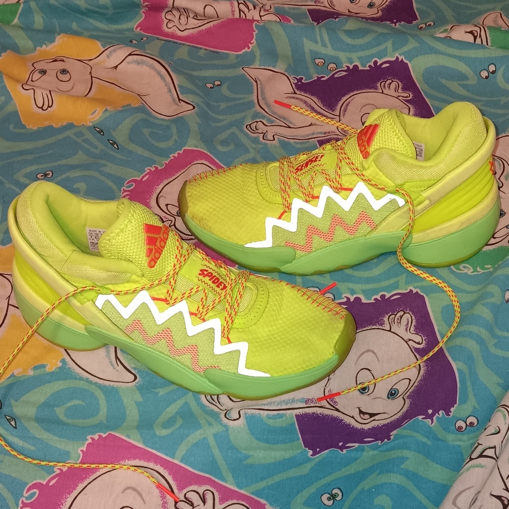 Adidas Marvel Spidey D.O.N Spiderman Spids Sense Basketball Shoes